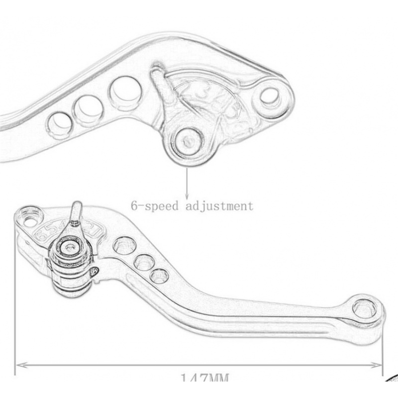 For Yamaha Tracer 9/Tracer 9 G - Cnc Aluminum Adjustable Brake Clutch Levers ulasan dan harga