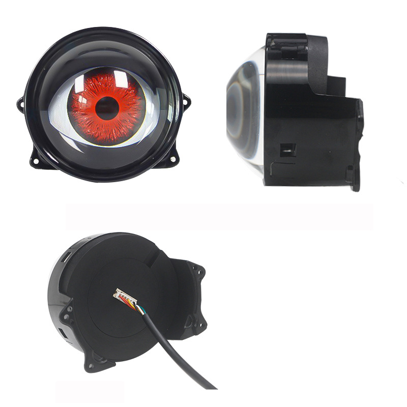 Devil Eye LED Headlight, Dynam - Universal Motorcycle Led Headlight Projector ulasan dan harga