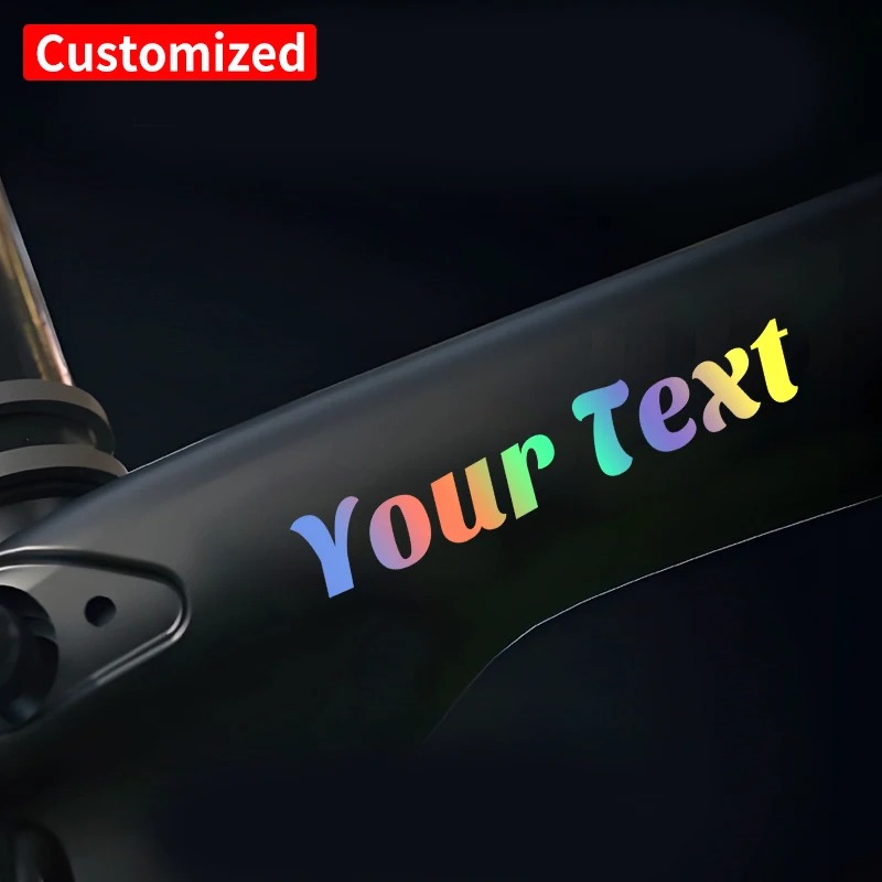 1PC Custom Bicycle Stickers Fr - Motorcycle Helmets ulasan dan harga